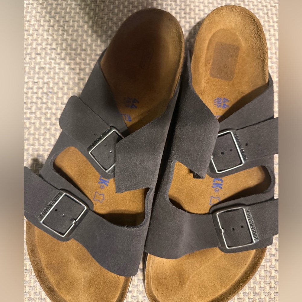 Birkenstock Sandals- Arizona Soft Footbed
Suede Leather- Velvet Gray